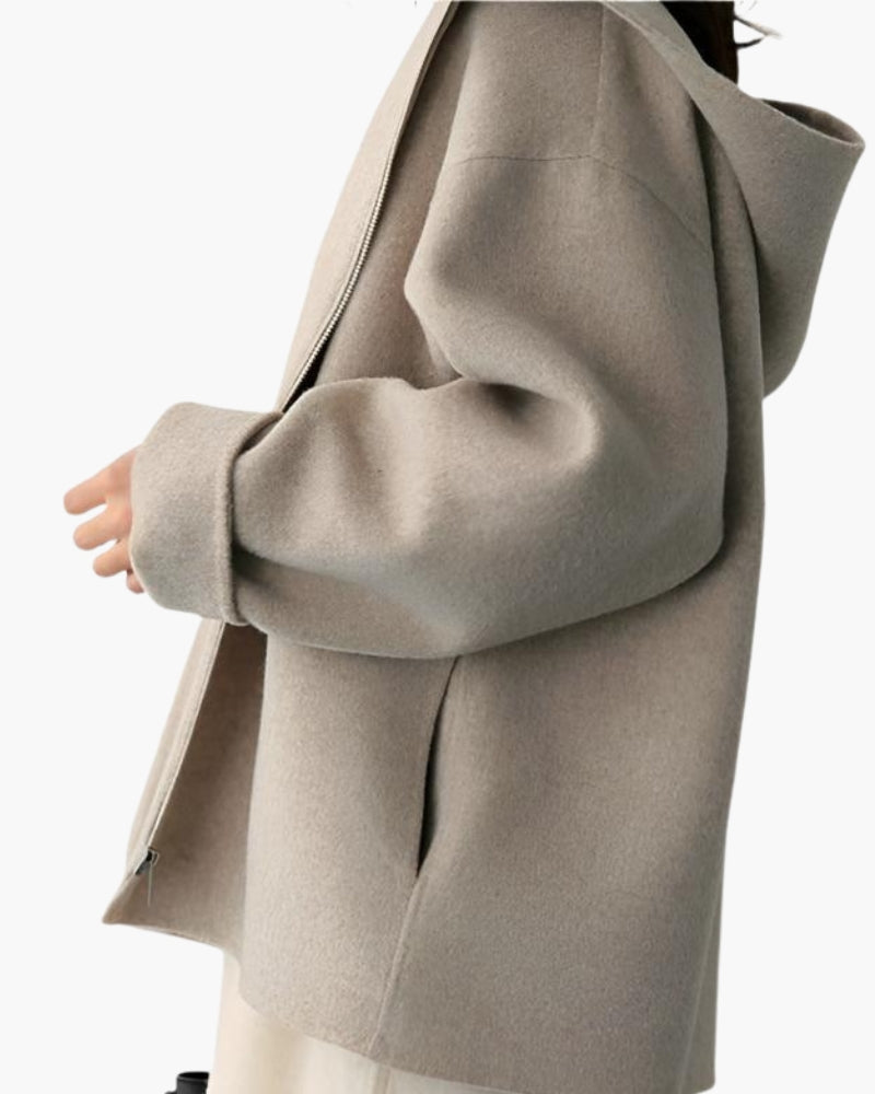 The Toronto Label™ | Marlow Wool Zip Coat