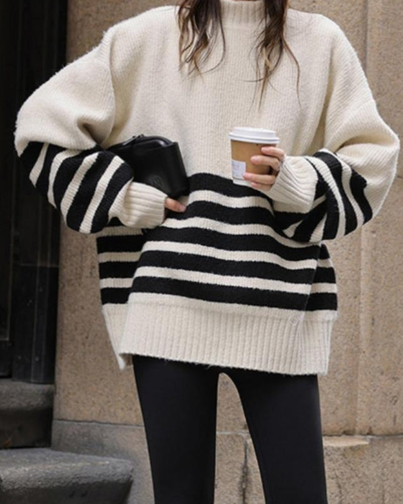 The Toronto Label™ | The Coastal Stripe Sweater