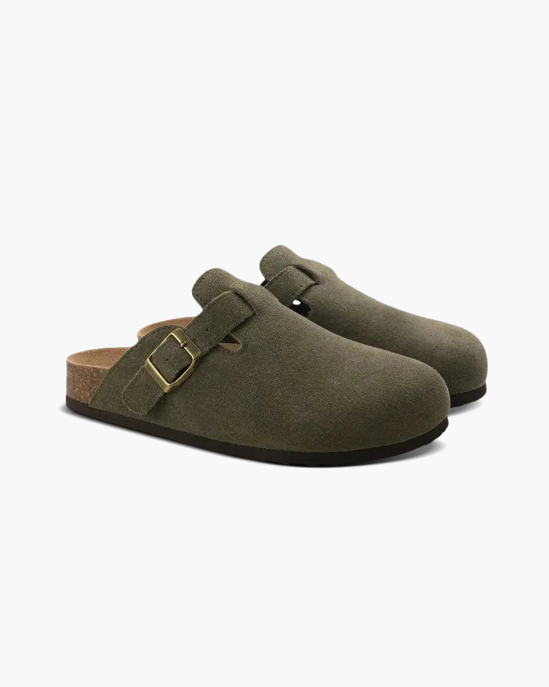 The Toronto Label™ | Old Money Suede Clogs