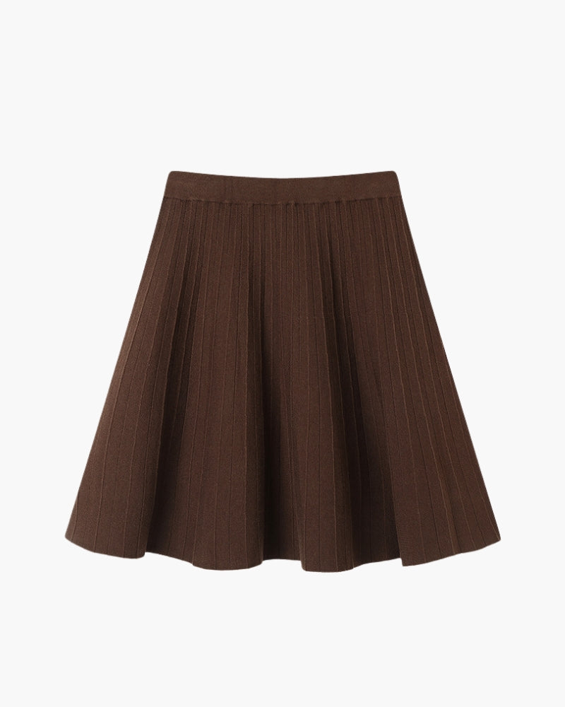 The Toronto Label™ |Oxford Pleated Wool Mini