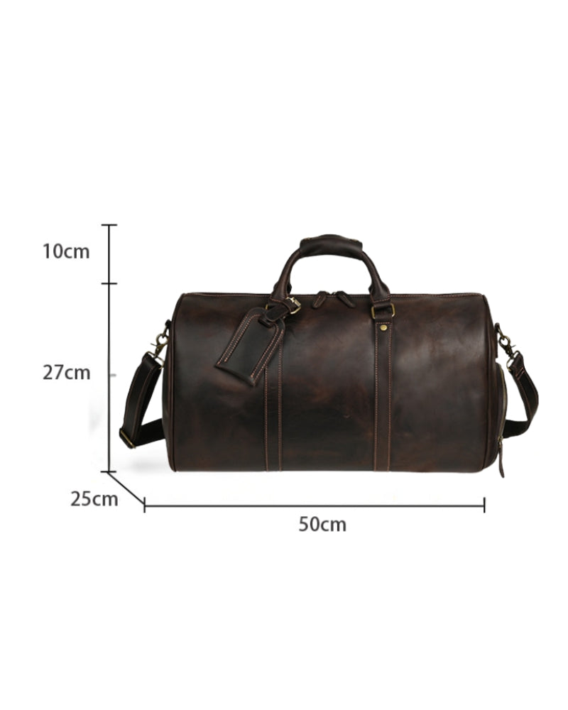 The Toronto Label™ | Montague Leather Duffle