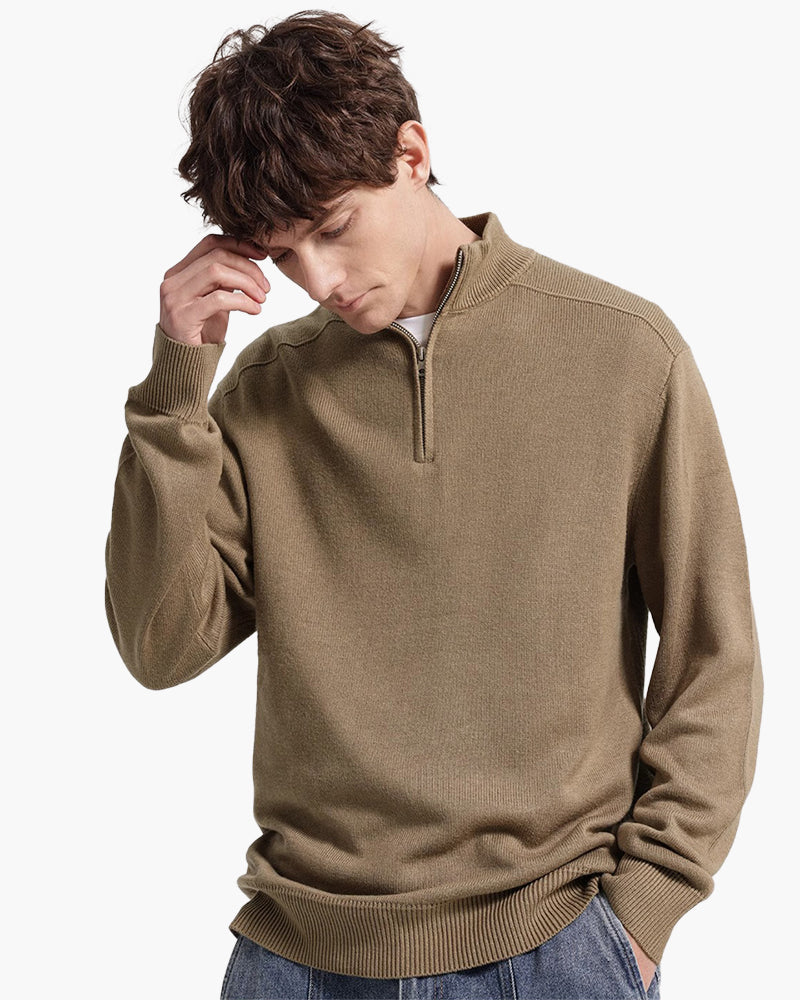 The Toronto Label™ | 100% Merino Wool Zip Up