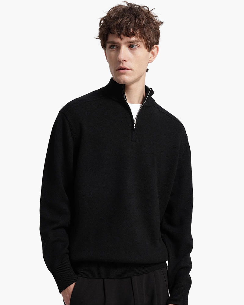 The Toronto Label™ | 100% Merino Wool Zip Up