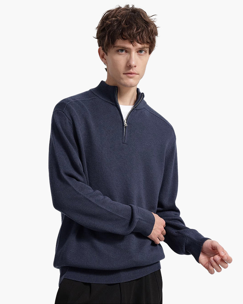 The Toronto Label™ | 100% Merino Wool Zip Up