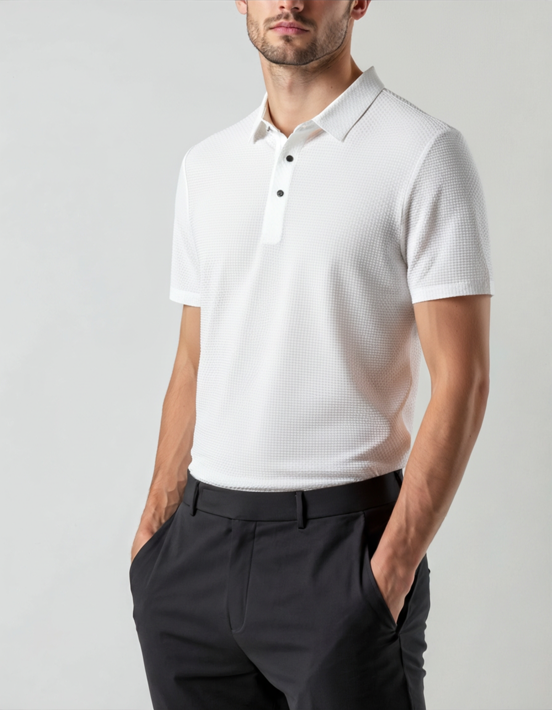 The Toronto Label™ | Prestigio Silk Polo (Anti-Wrinkle)