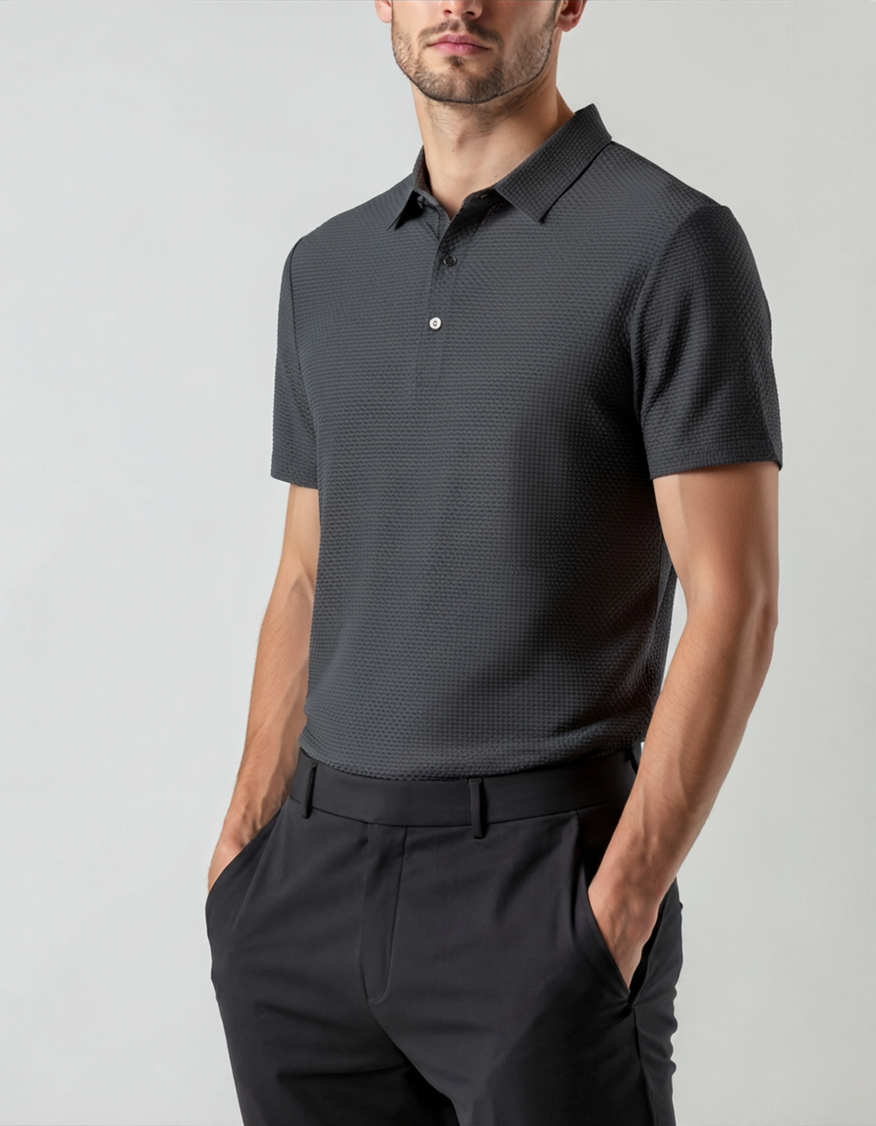The Toronto Label™ | Prestigio Silk Polo (Anti-Wrinkle)