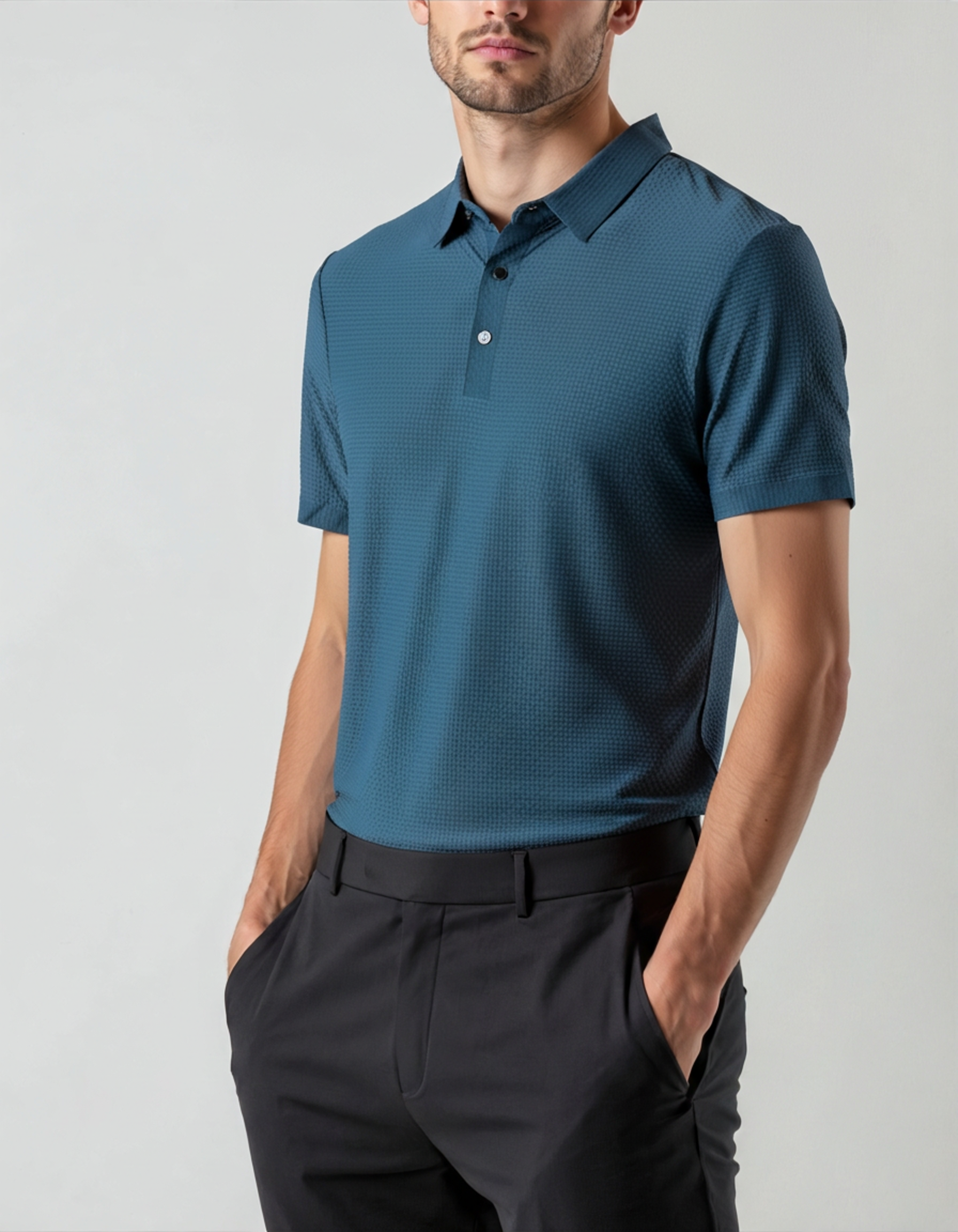 The Toronto Label™ | Prestigio Silk Polo (Anti-Wrinkle)