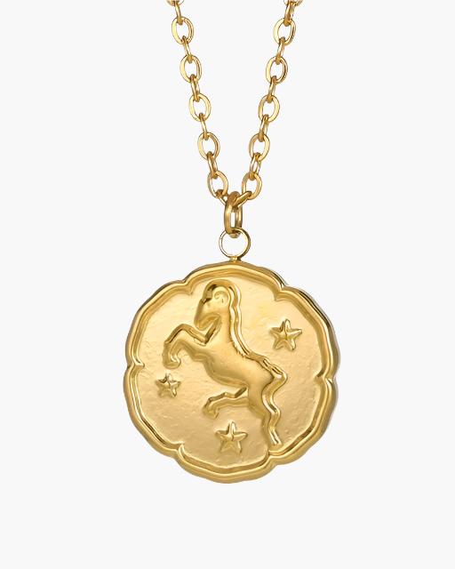 The Toronto Label™ | Zodiac Sign Necklace - Gold