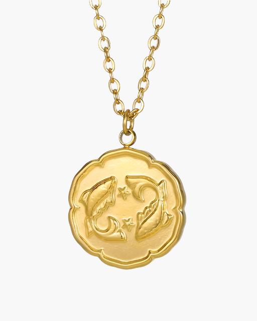 The Toronto Label™ | Zodiac Sign Necklace - Gold