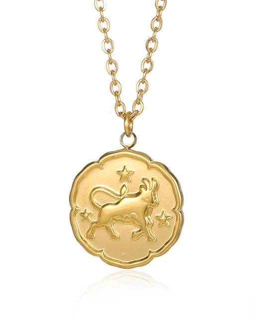 The Toronto Label™ | Zodiac Sign Necklace - Gold