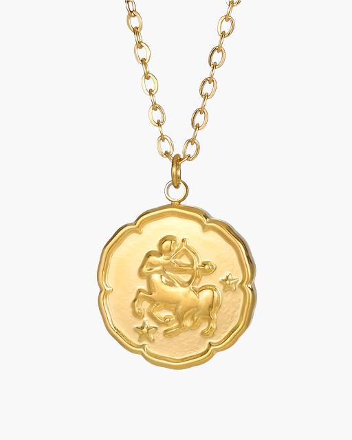 The Toronto Label™ | Zodiac Sign Necklace - Gold