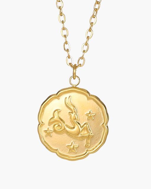 The Toronto Label™ | Zodiac Sign Necklace - Gold