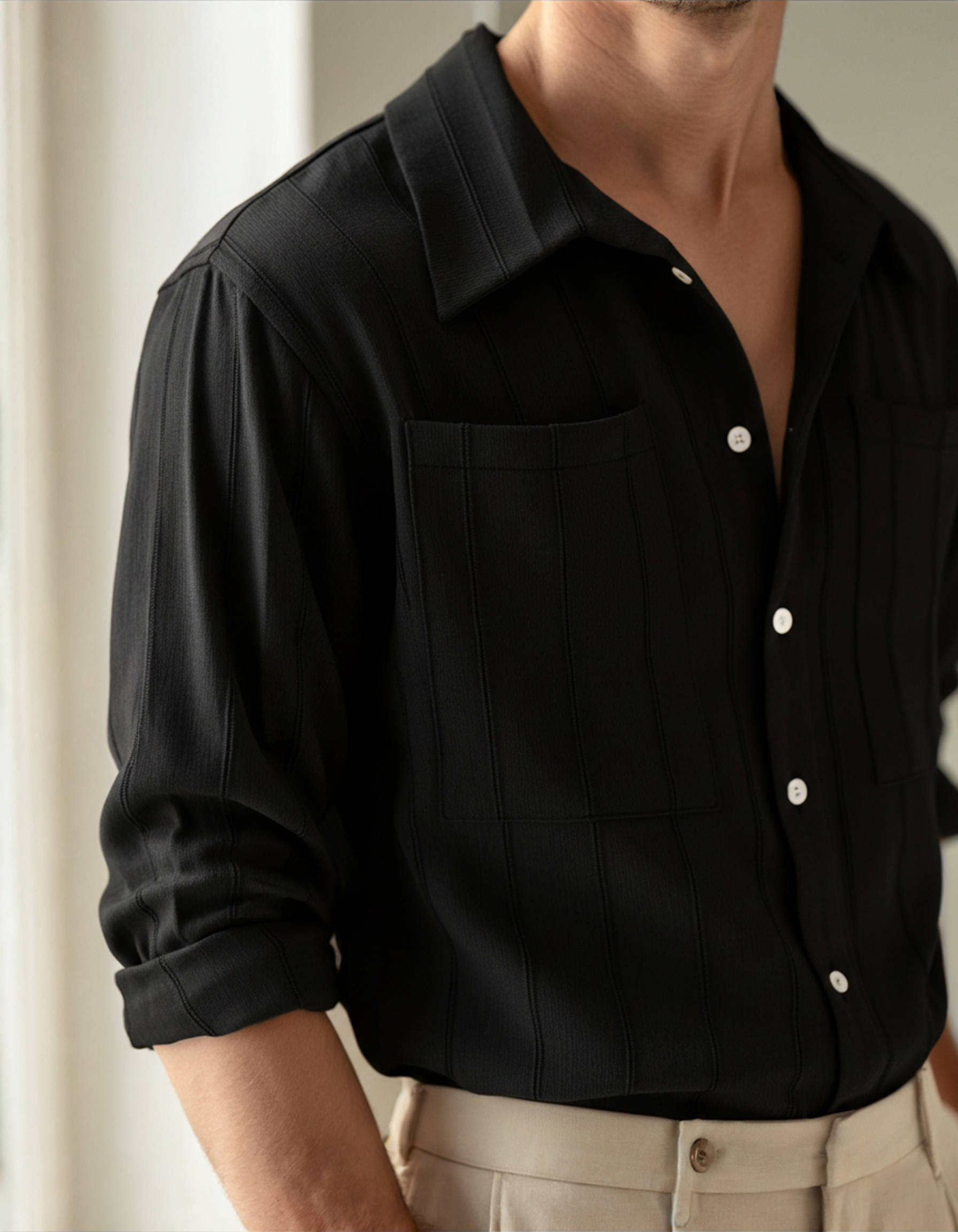 The Toronto Label™ | ST Tropez Ribbed Shirt