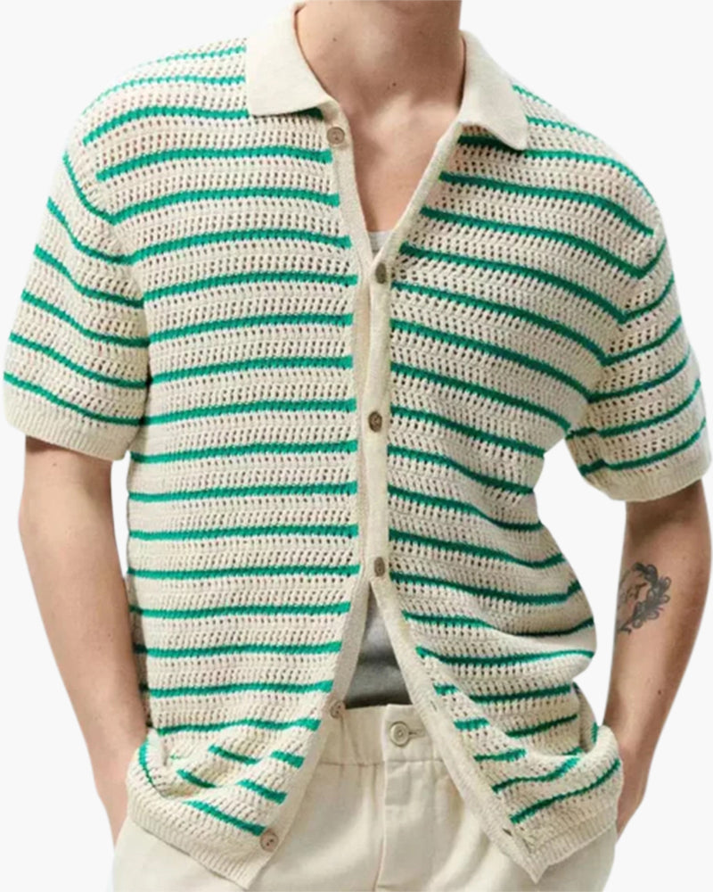 The Toronto Label™ | Marbella - Knitted Button Shirt