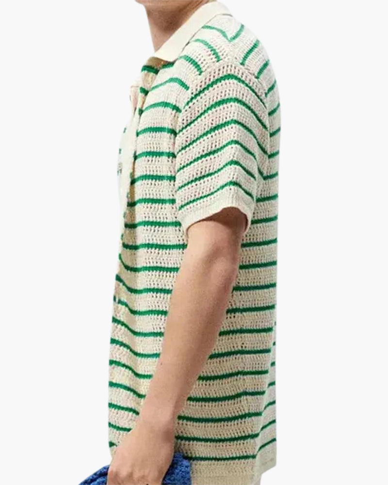 The Toronto Label™ | Marbella - Knitted Button Shirt