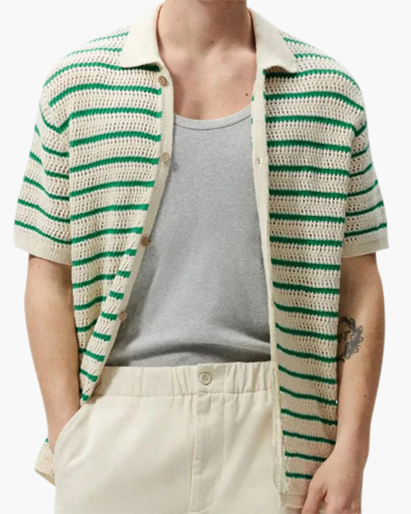 The Toronto Label™ | Marbella - Knitted Button Shirt