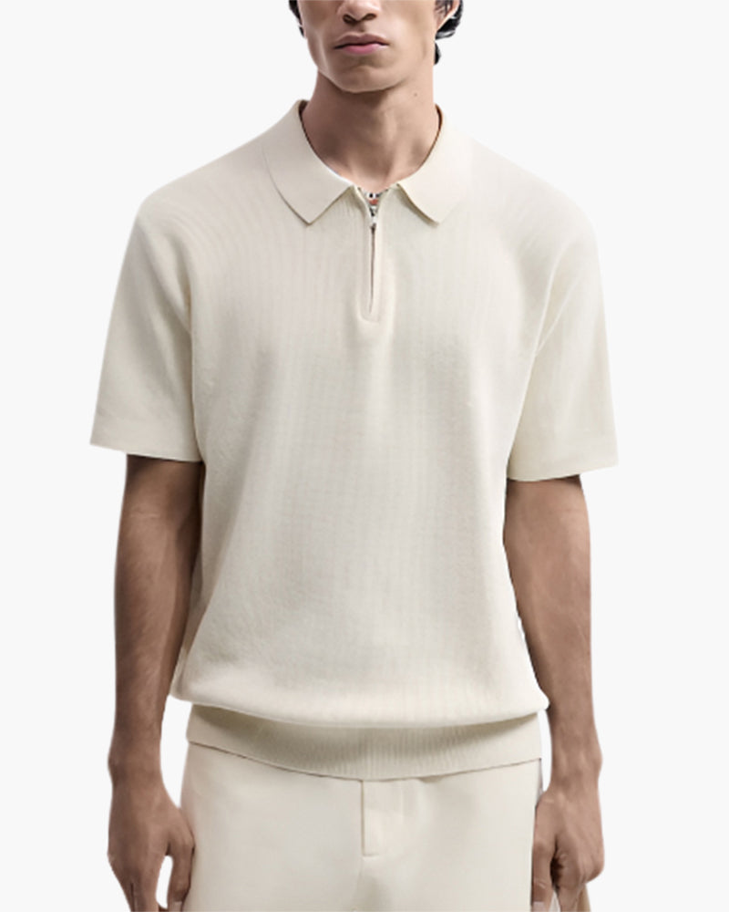 The Toronto Label™ |Marbella Zip Up Polo