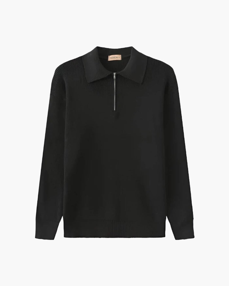 The Toronto Label™ | Cesare Half Zip Sweater