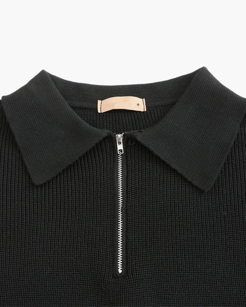 The Toronto Label™ | Cesare Half Zip Sweater