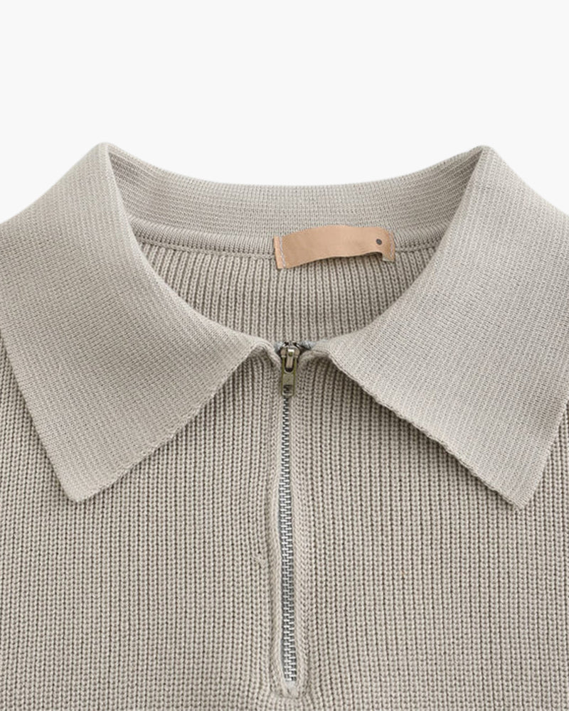 The Toronto Label™ | Cesare Half Zip Sweater