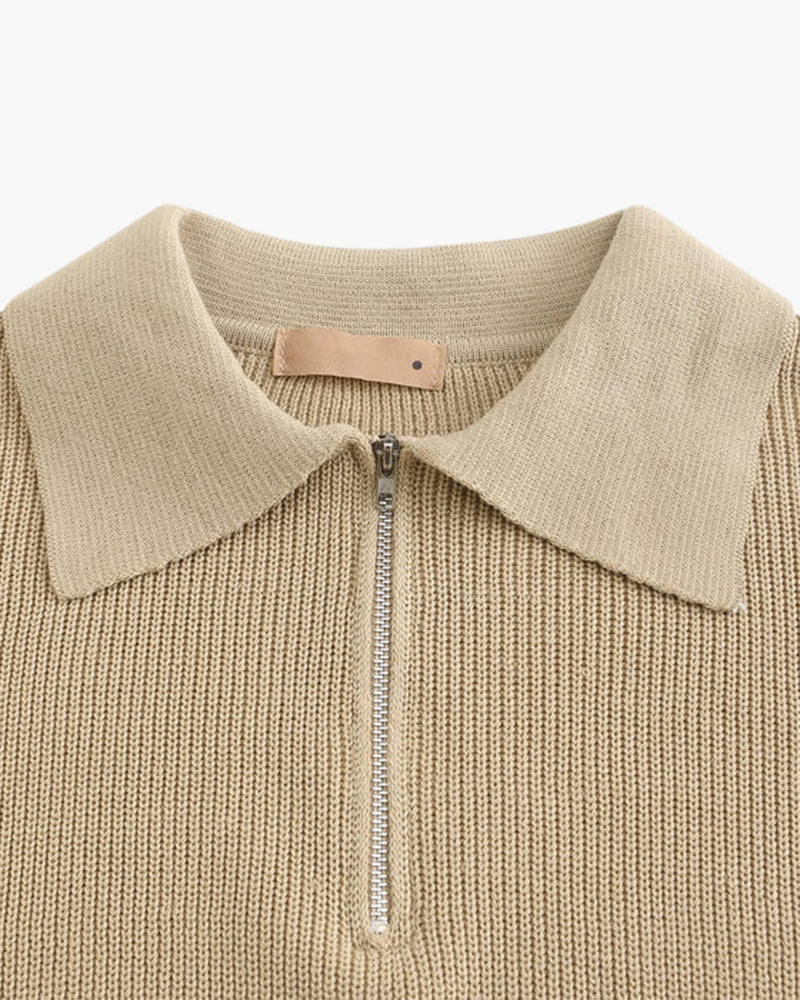 The Toronto Label™ | Cesare Half Zip Sweater