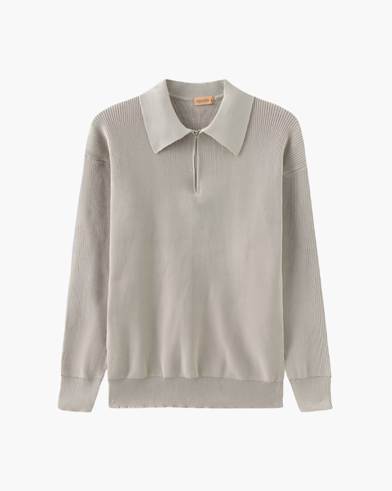 The Toronto Label™ | Cesare Half Zip Sweater