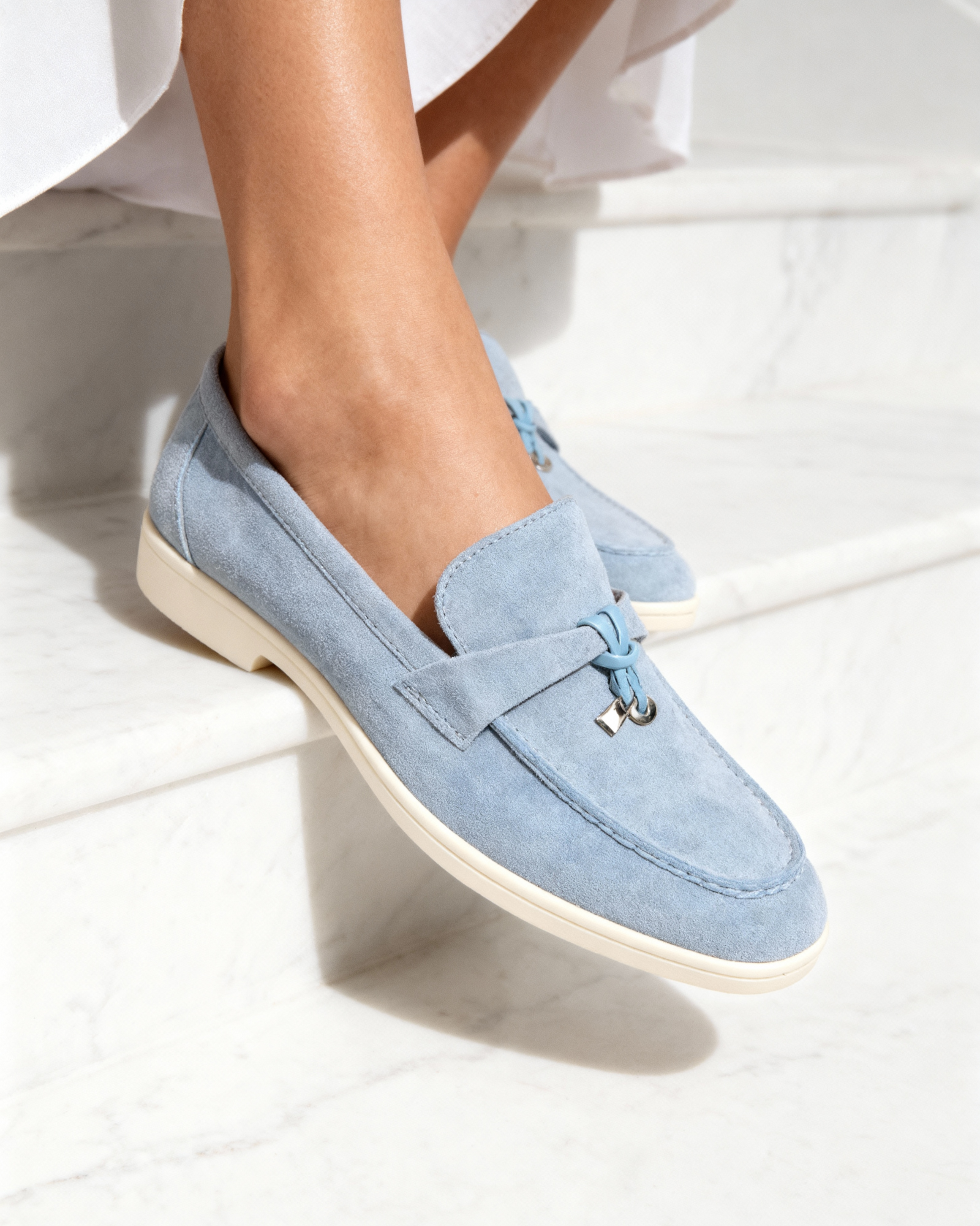 The Toronto Label™ | Old Money Suede Lady Loafers