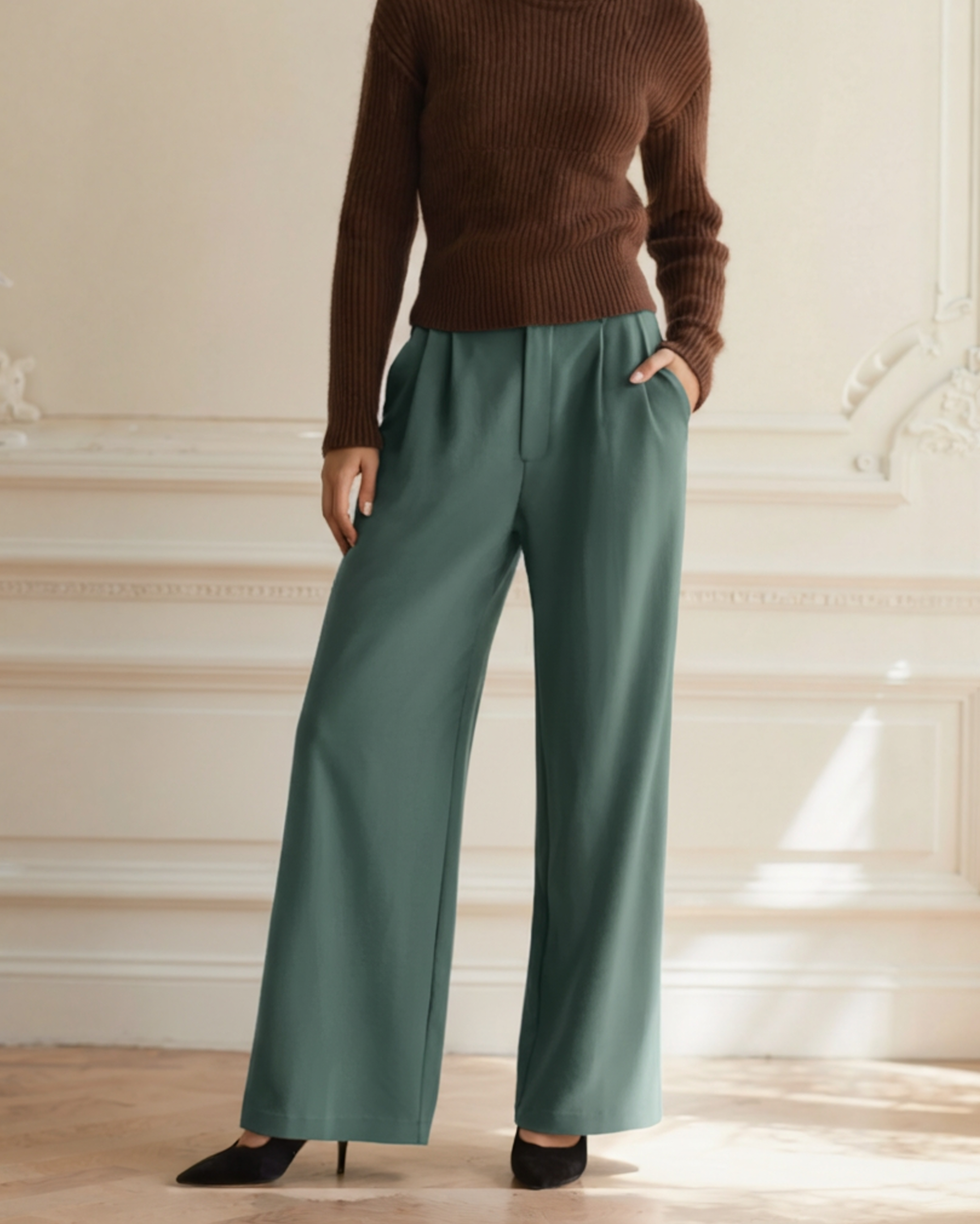 The Toronto Label™ | Serena Wide-Leg Trousers